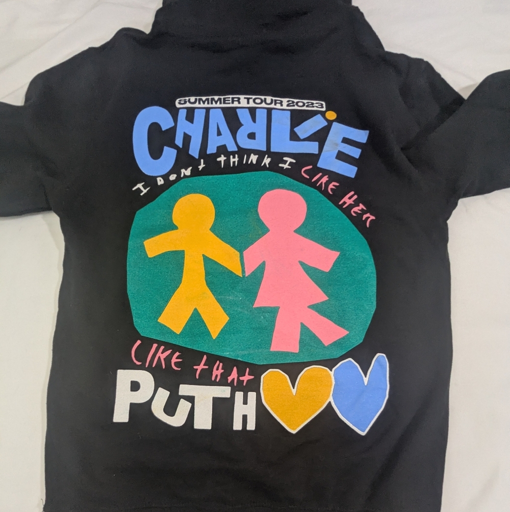 Charlie Puth Women's Concert Merch Hoodie I Don't Think I Like Her Like That SM